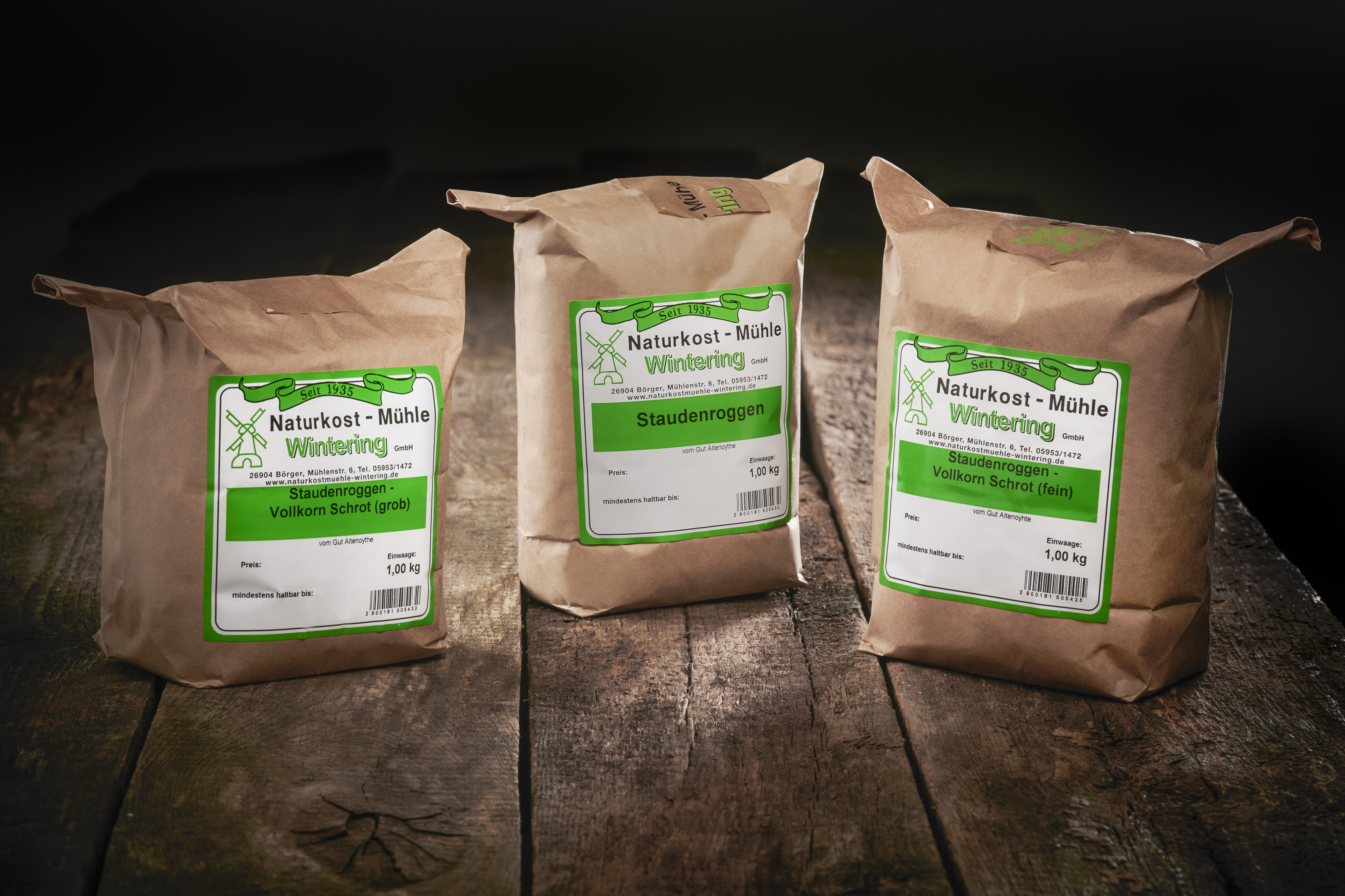 Waldstaudenroggen-Vollkornschrot